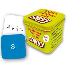 Addition and Subraction to 20 Savvy Maths Game