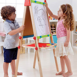 Hape All in 1 Easel Wooden Blackboard