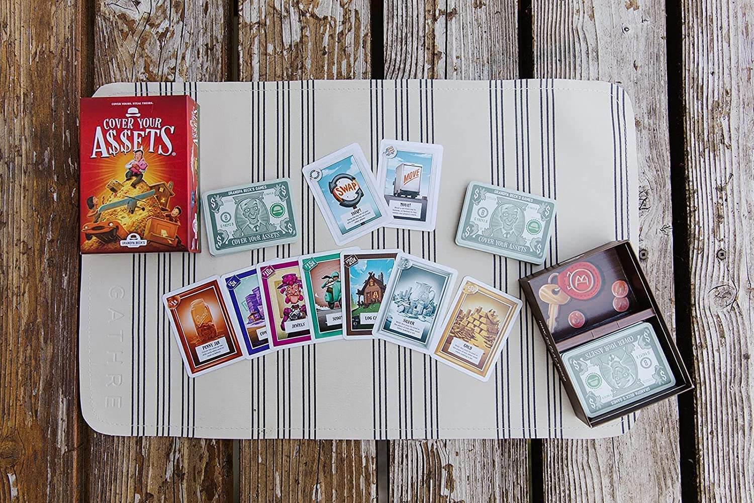 Cover Your Assets Card Game Cogs Toys Games Ireland