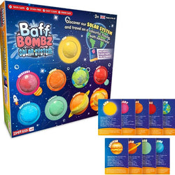 9 x Solar System Bath Bombs Gift Set
