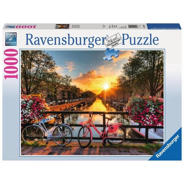 Ravensburger Bicycles in Amsterdam 1000 piece Jigsaw