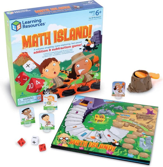 Math Island! Addition & Subtraction Game