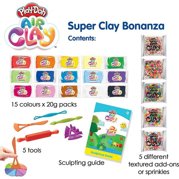 Play-Doh Air Clay Super Clay Bonanza