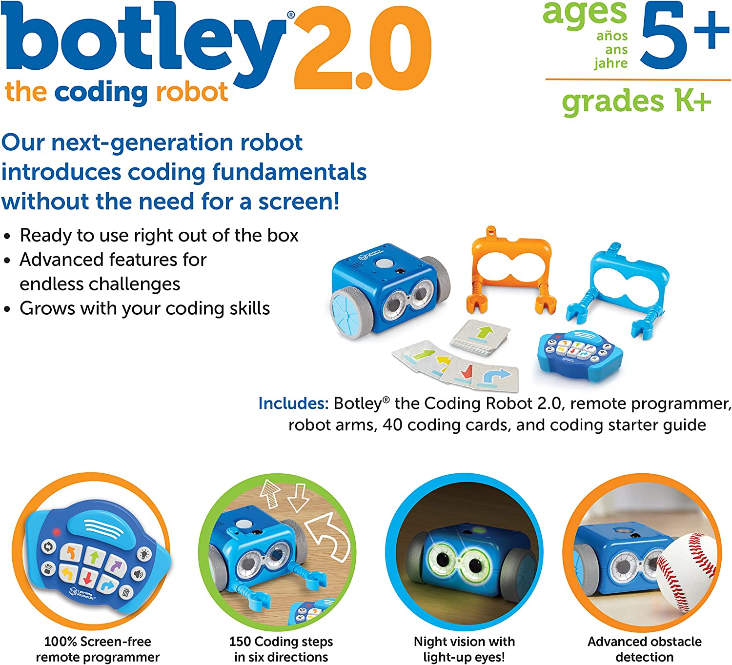 Botley 2.0 the Coding Robot | Cogs Toys & Games Ireland