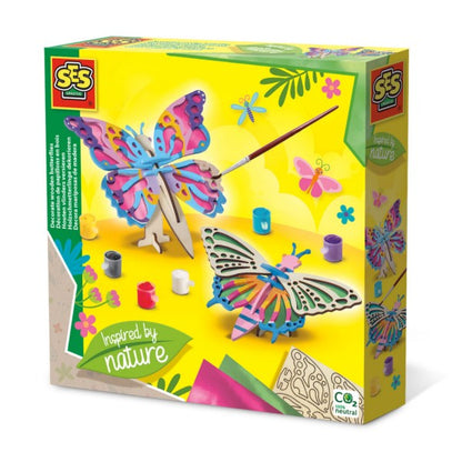 Decorate Wooden Butterflies – Inspired by Nature