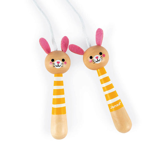 Bunny Skipping Rope (wood)