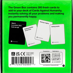 Cards Against Humanity: Green Box Expansion
