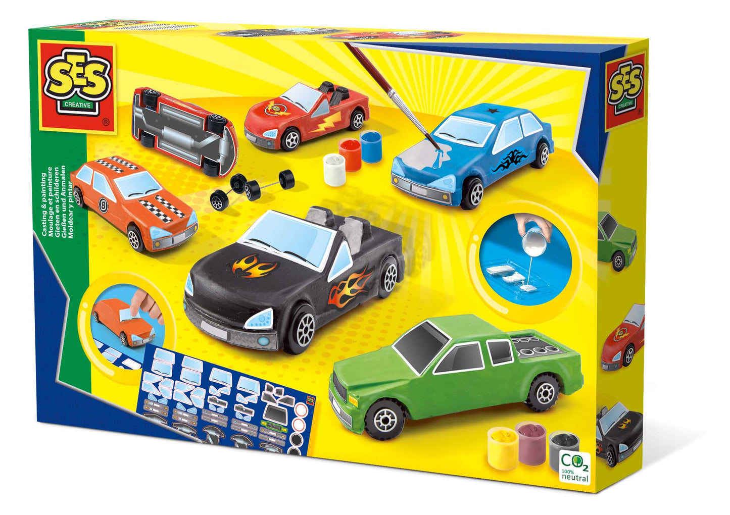 Casting and painting Set – Cars
