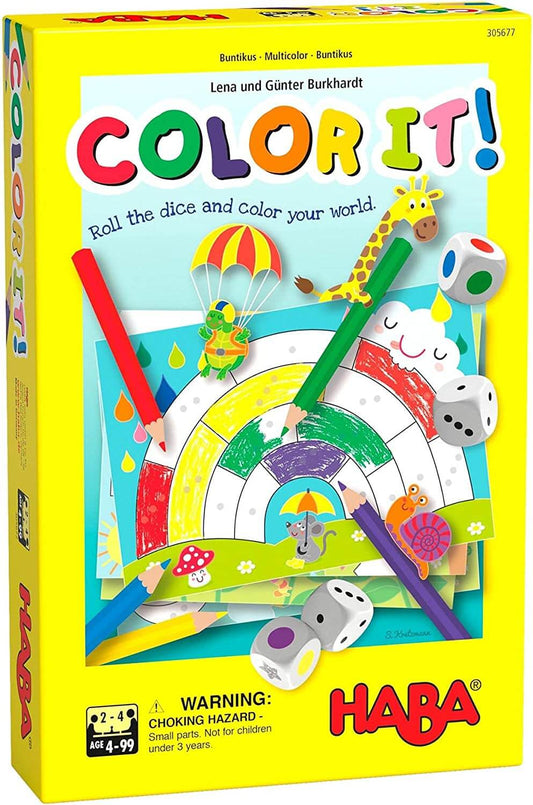 Colour it!- A Roll & Write Coloring Game - Haba