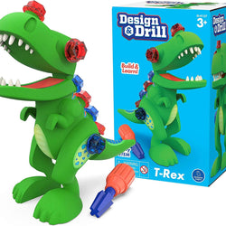 Design & Drill T-Rex Take Apart Dinosaur Toy