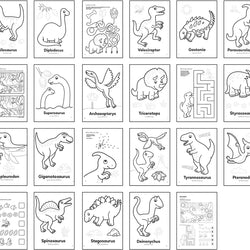 Dinosaur Sticker Colouring - Orchard Toys