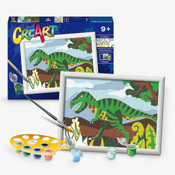 CreArt Roaming Dinosaurs Paint by Numbers - Ravensburger