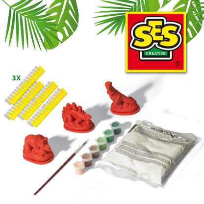 Casting and painting Set – Dinosaurs
