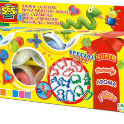 Play Dough Mania - 8 tub set with cutters