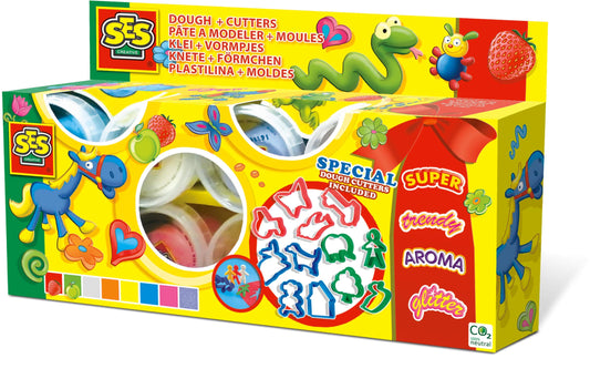 Play Dough Mania - 8 tub set with cutters