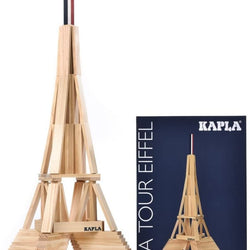 Kapla Wood Plate Eiffel Tower Box (105 Pieces)