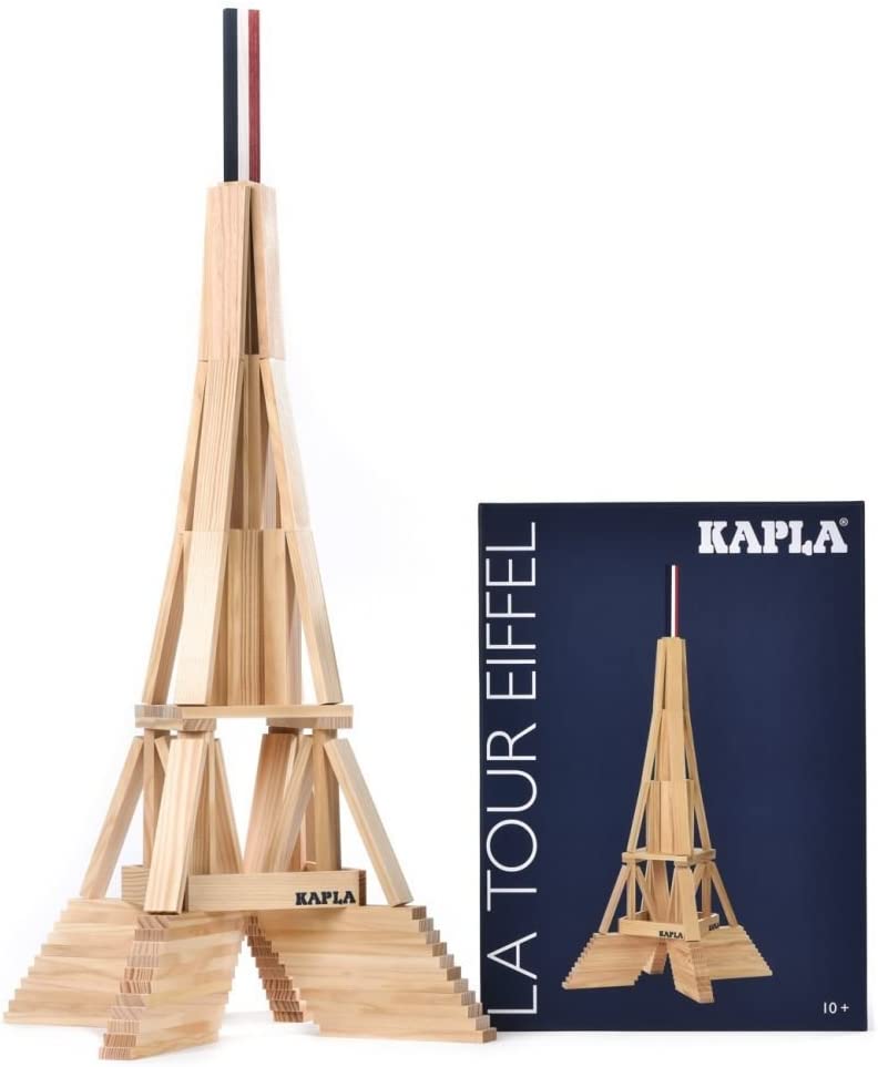 Kapla Wood Plate Eiffel Tower Box (105 Pieces)