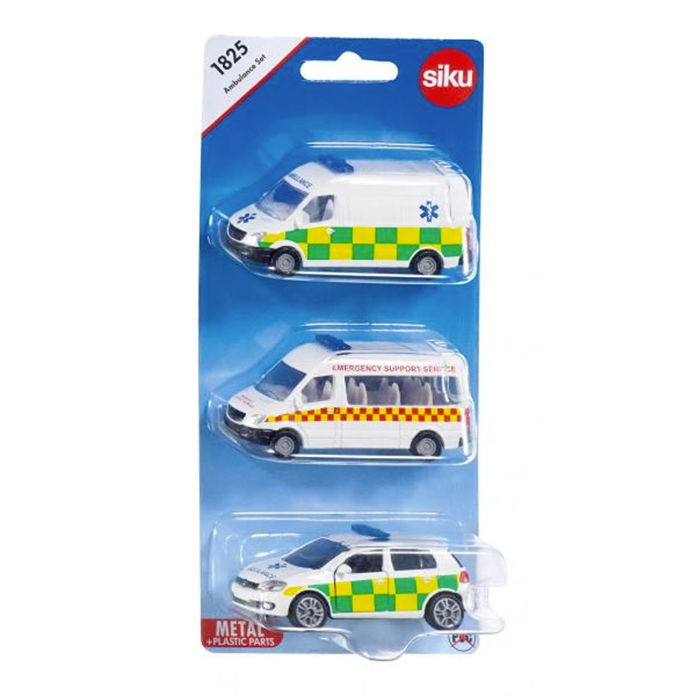 Ambulance Vehicles Gift Set Siku