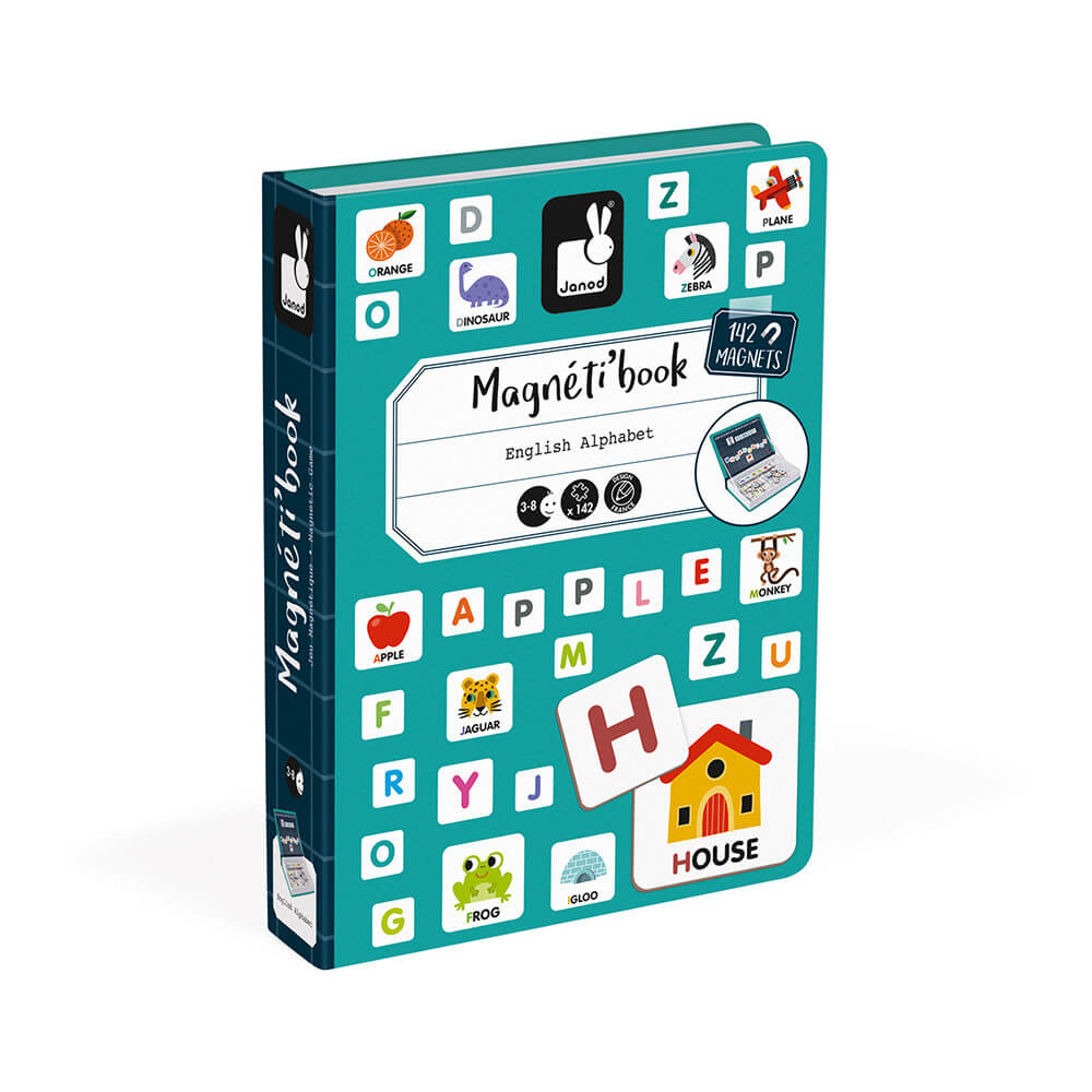 Janod Magneti'Book Alphabet Educational Game Age 3 - 8