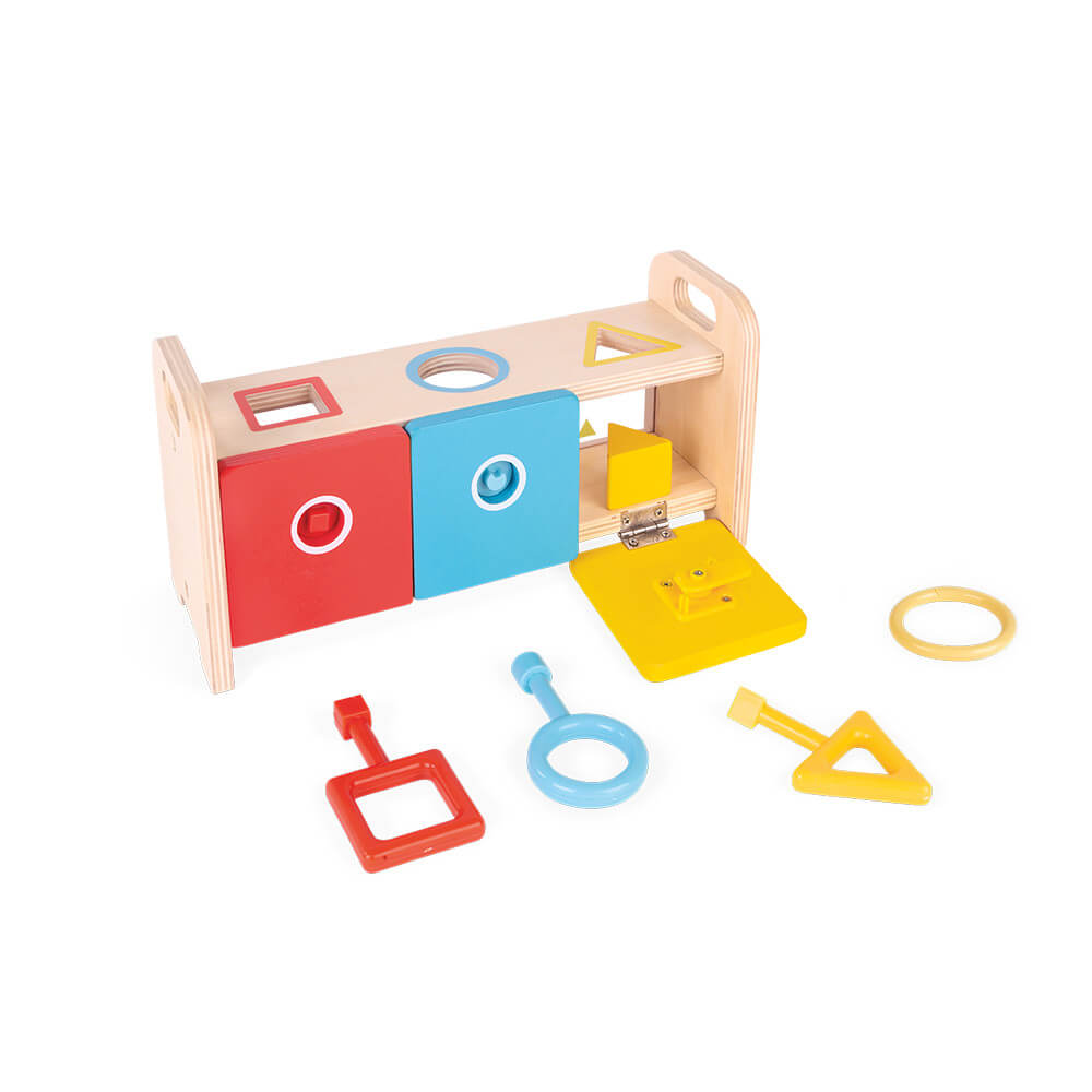 ESSENTIEL - SHAPE SORTER BOX WITH KEYS