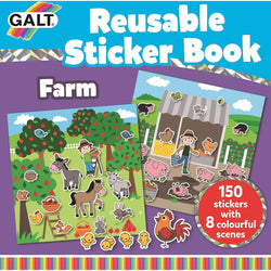 Reusable Sticker Book Farm