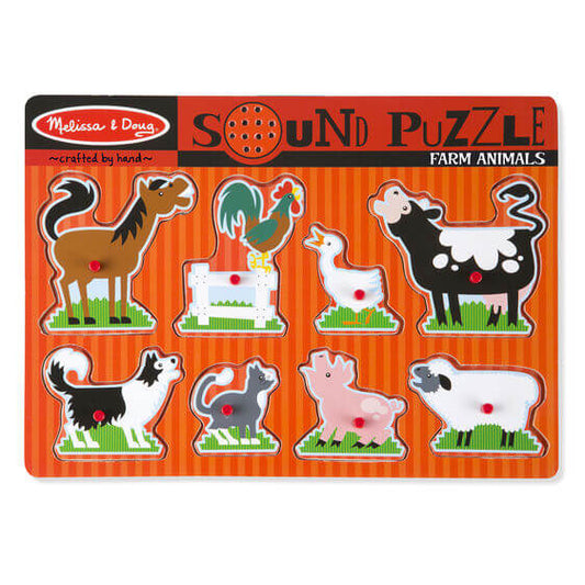 Farm Animals Sound Puzzle