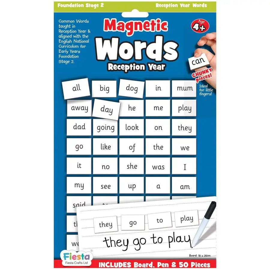 Magnetic Words Reception Year