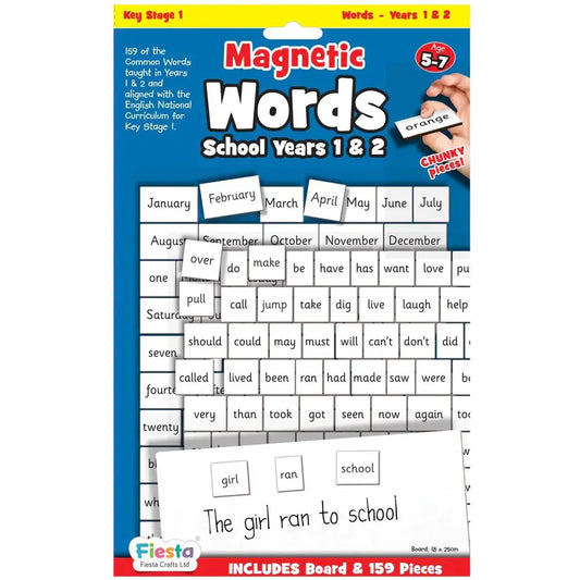 Magnetic Words School Years 1 & 2