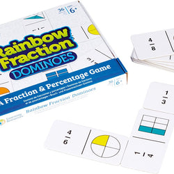Rainbow Fraction Dominoes