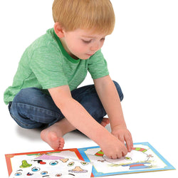 Funny Faces Sticker Book