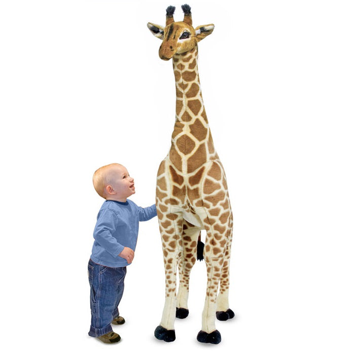 Melissa & Doug Giraffe - Giant Lifelike Soft Toy