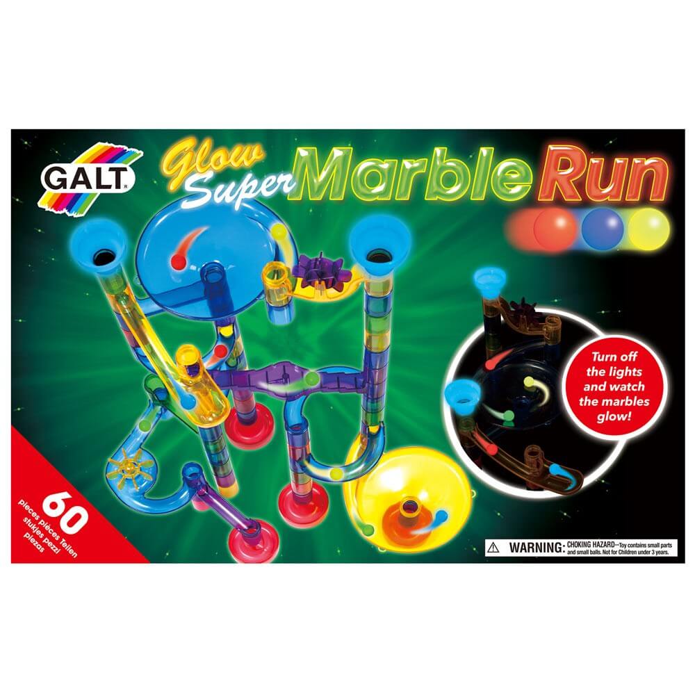 Glow Super Marble Run Galt Toys