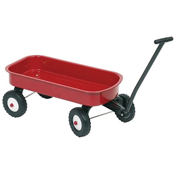Pull Along Cart - Red