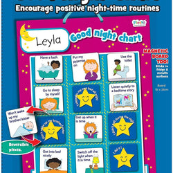 Magnetic Good Night Chart