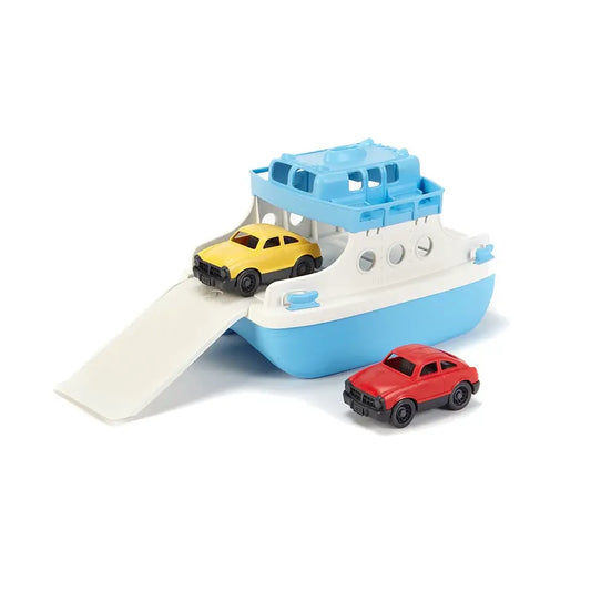 Ferry Boat with Mini Cars Green Toys 100% Recycled Toy