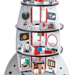 Four-Stage Space Rocket Ship