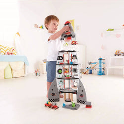 Four-Stage Space Rocket Ship