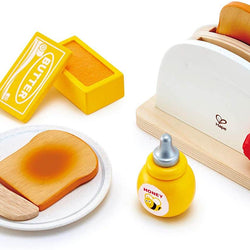 Wooden Pop-Up Toaster Set