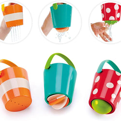 Hape Happy Bath Buckets Set