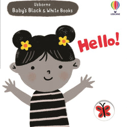 Hello! Black and White Baby Book