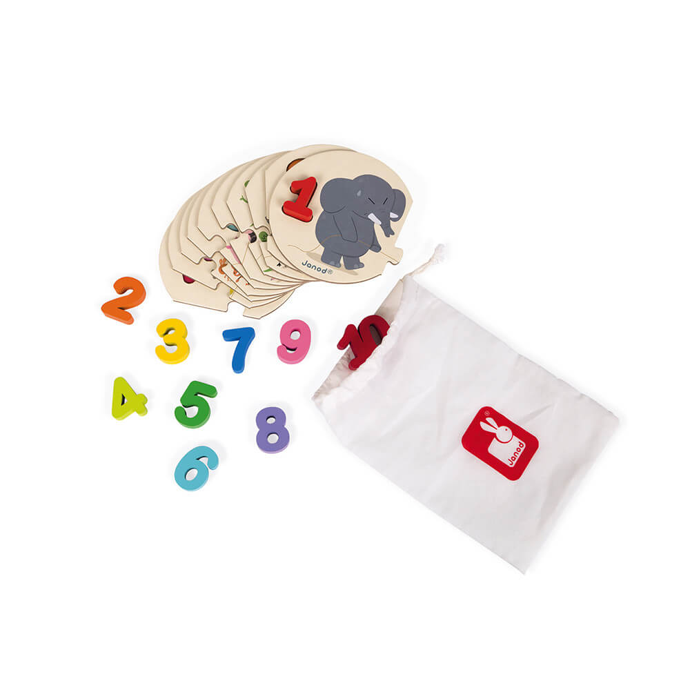 I learn To Count Wooden Puzzle