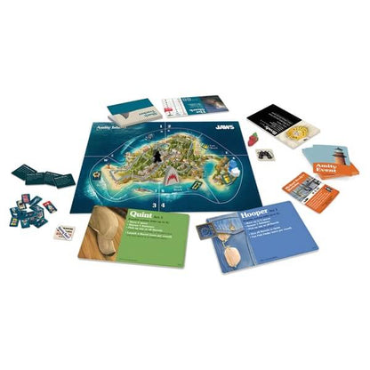 Jaws Board Game  Age 12 - Adult A Game of Strategy and Suspense Ravensburger
