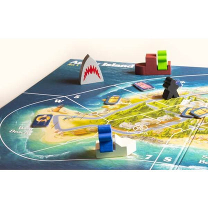 Jaws Board Game  Age 12 - Adult A Game of Strategy and Suspense Ravensburger