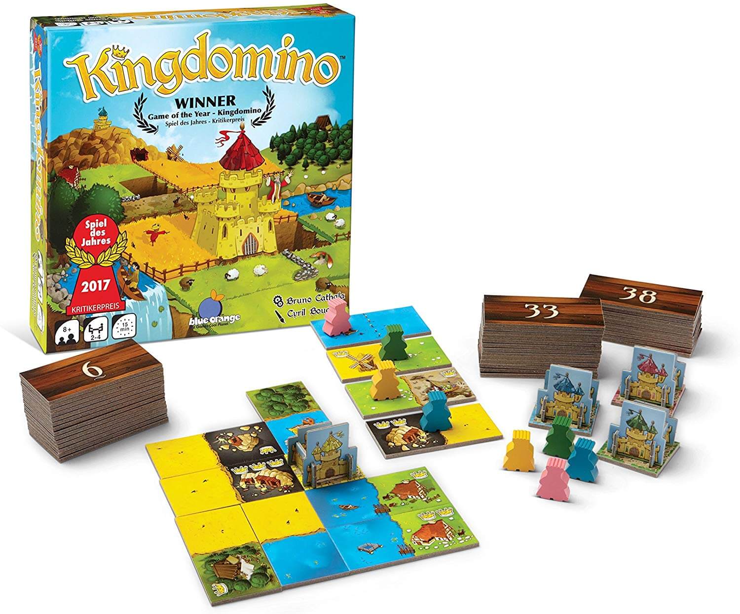 Build your own kingdom in Kingdomino - The Board Game Family