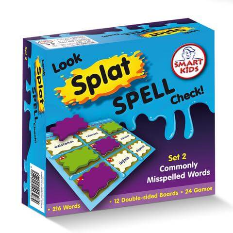 Look, Splat, Spell, Check! Level 2 Commonly Misspelled Words Game