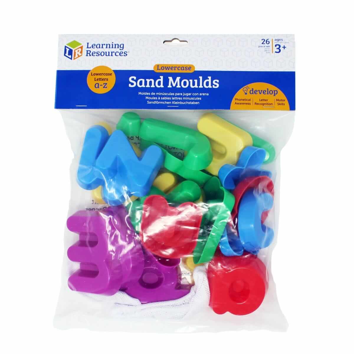 Sand Moulds - Lowercase Alphabet