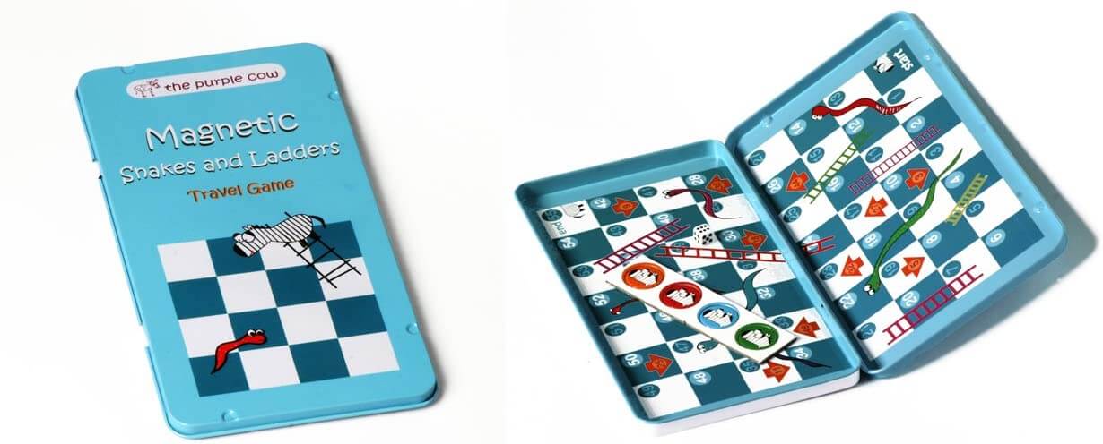The Purple Cow Magnetic Snakes and Ladders