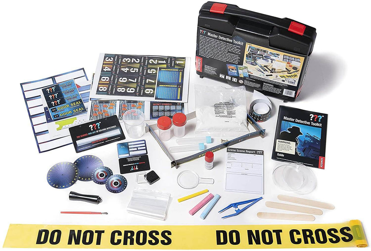 Detective Tools Set Master Detective Toolkit Forensic Kit | Cogs Toys & Games Ireland