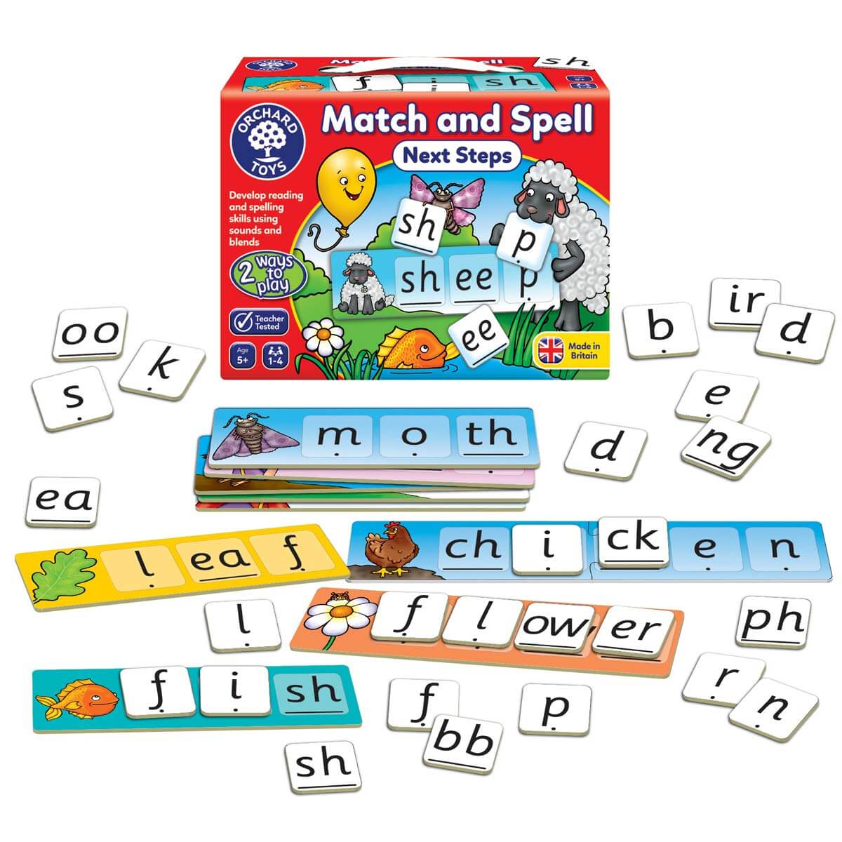 Match and Spell Next Steps Orchard Toys