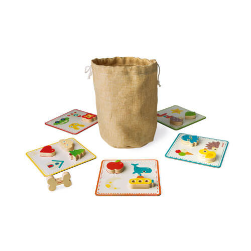 MEMORY TOUCH RECOGNITION GAME (WOOD)